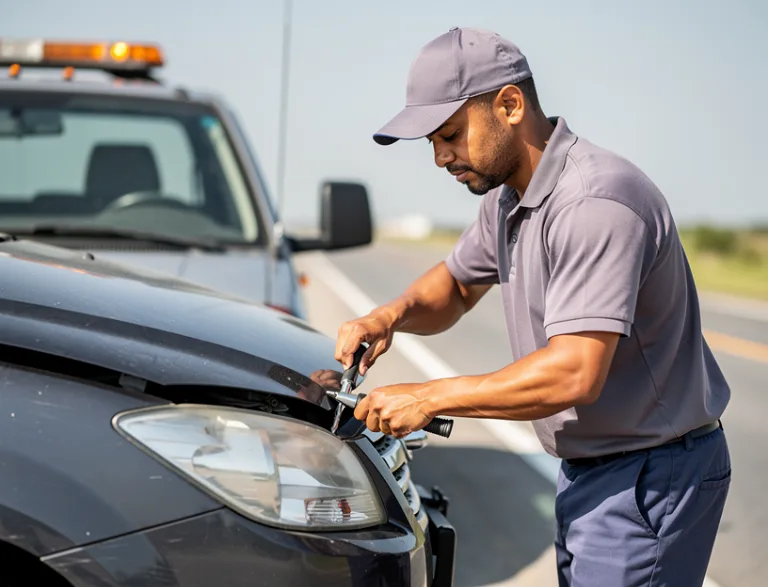 Roadside Assistance service in Rialto